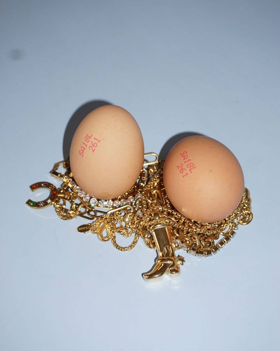 18k Gold Plated Cowboy Chain - Image 2