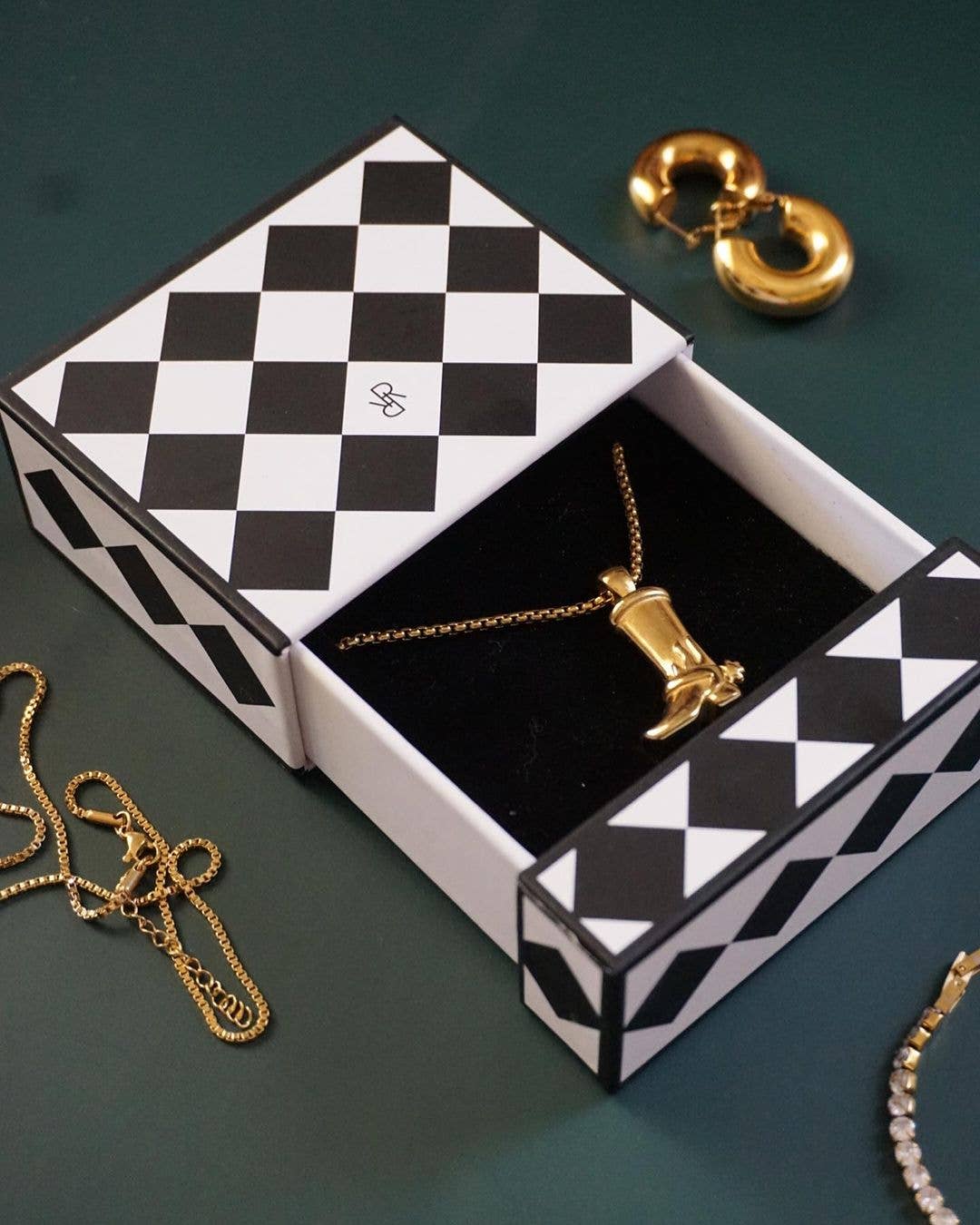 18k Gold Plated Cowboy Chain - Image 3