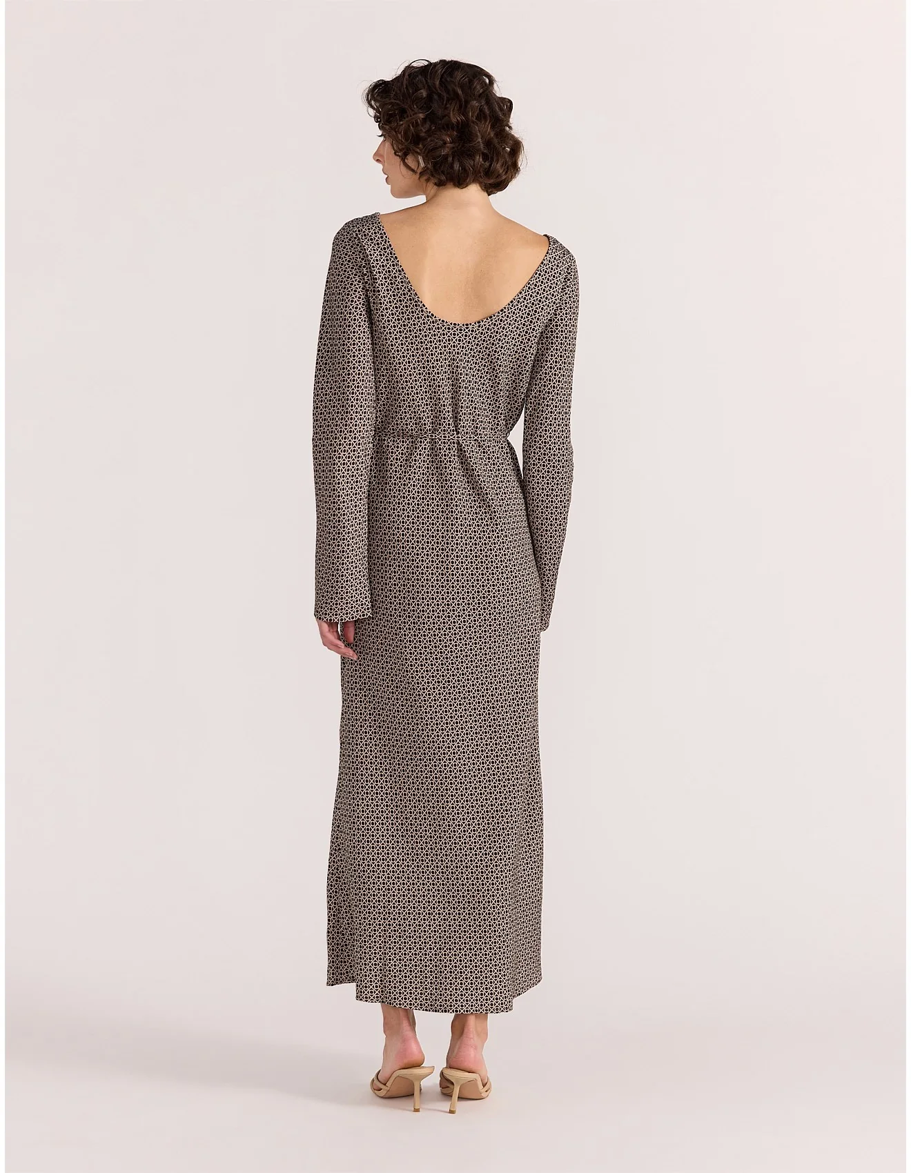 Calla Bias Midi Dress - Image 3