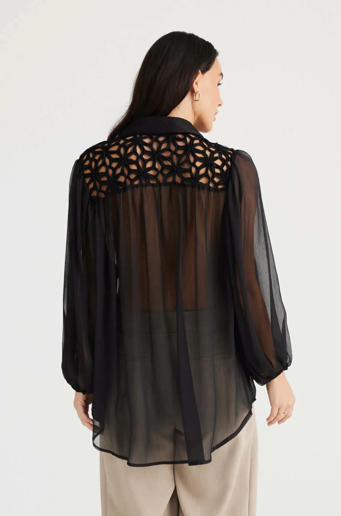 Eden Shirt - Black - Image 3