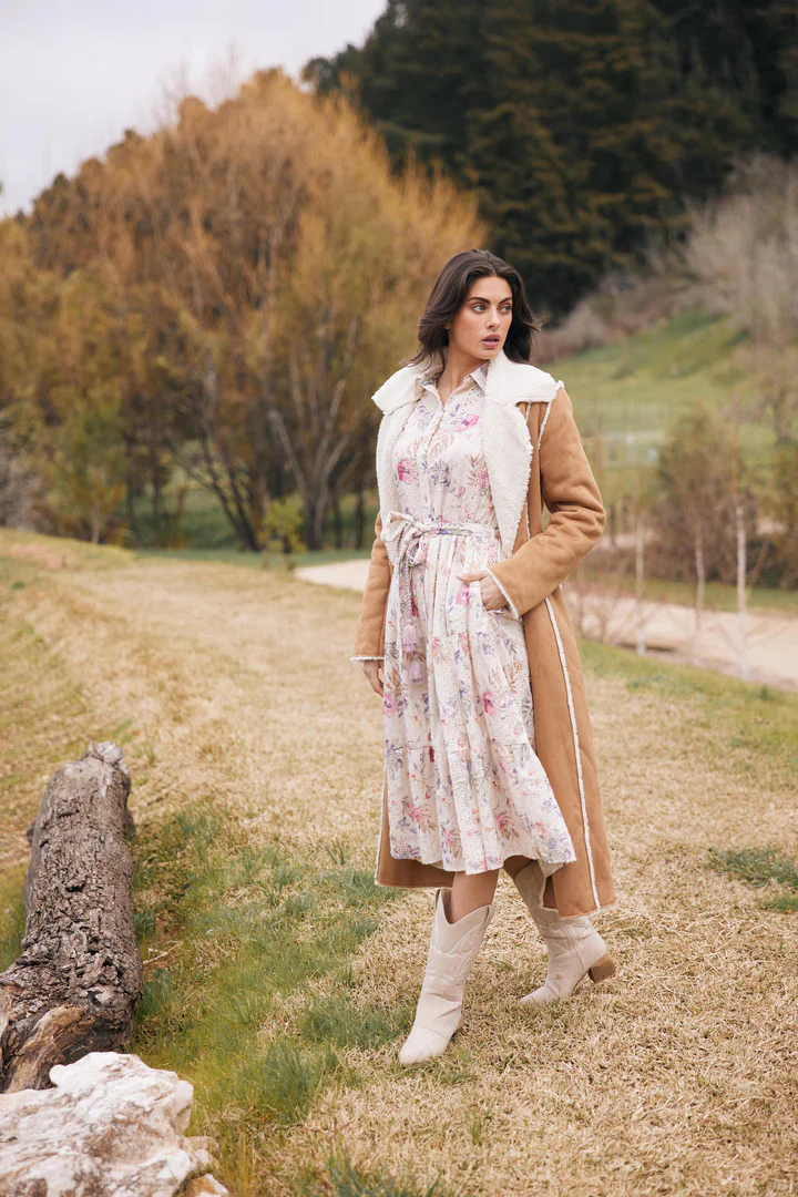 Flower Child Dress - Floral Broderie - Image 5