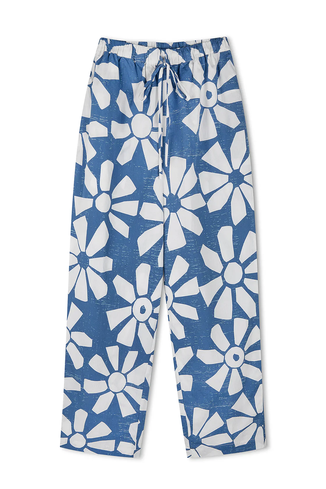 Geo Flower Cotton Pant
