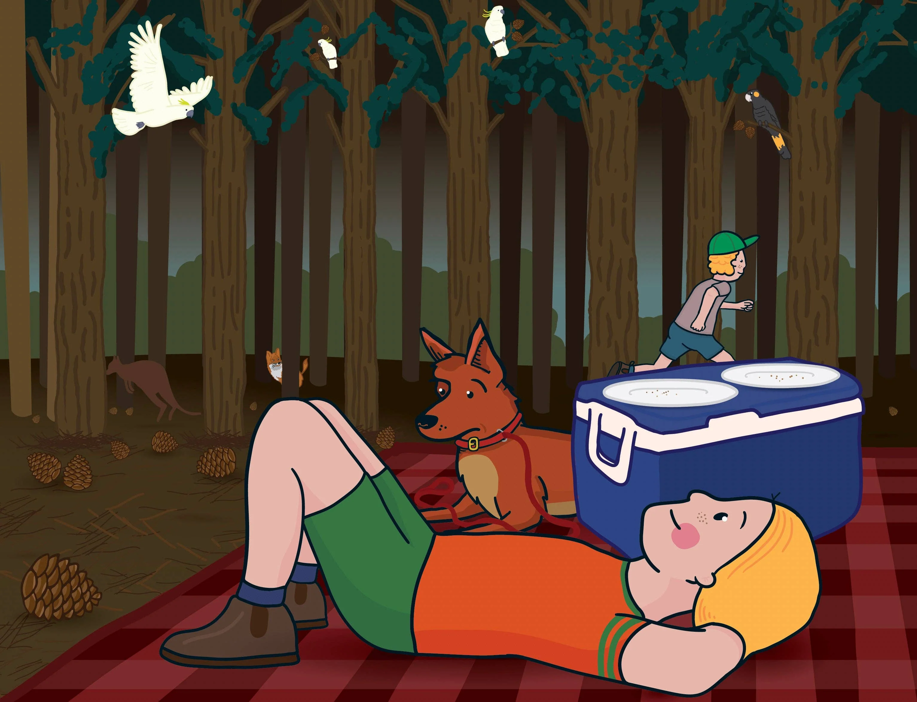 George the Farmer The Great Forest Hunt Picture Book - Image 5