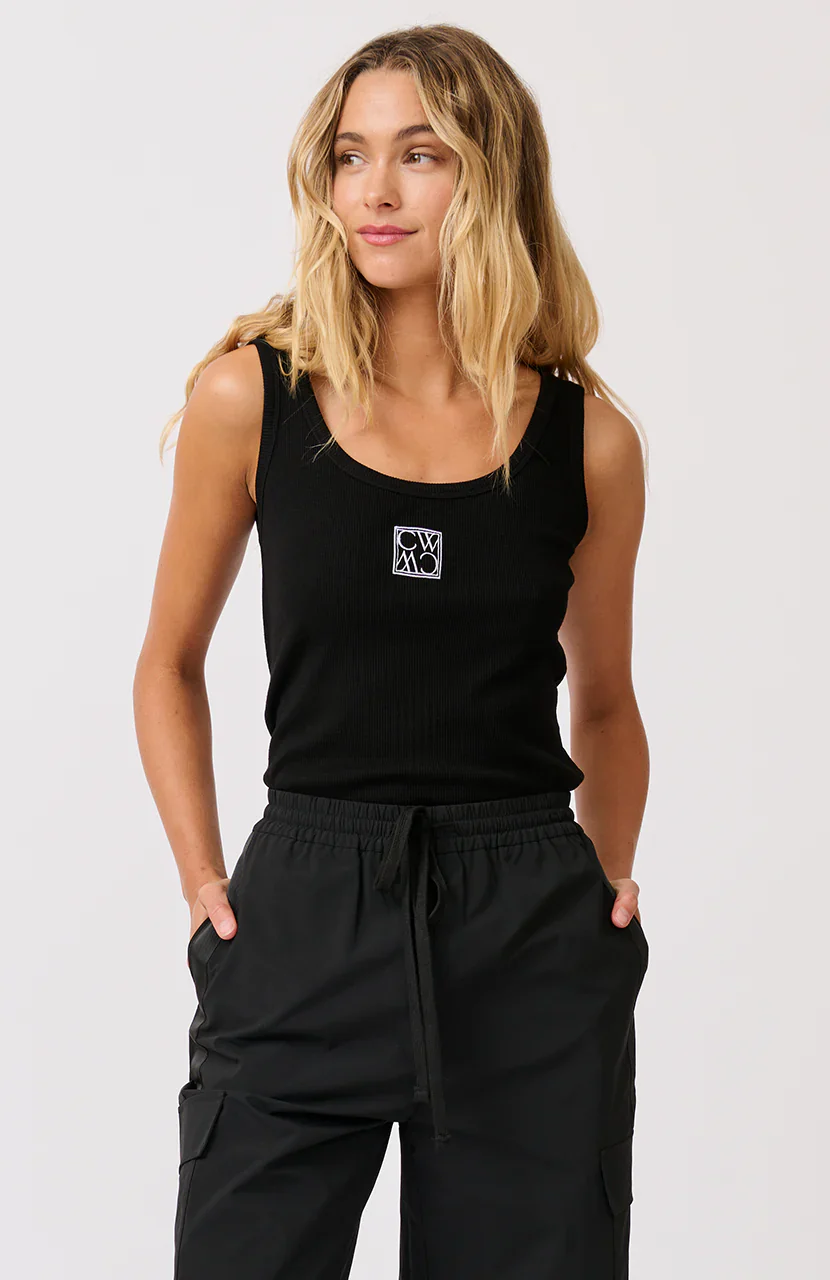 Luna Tank - Black - Image 2