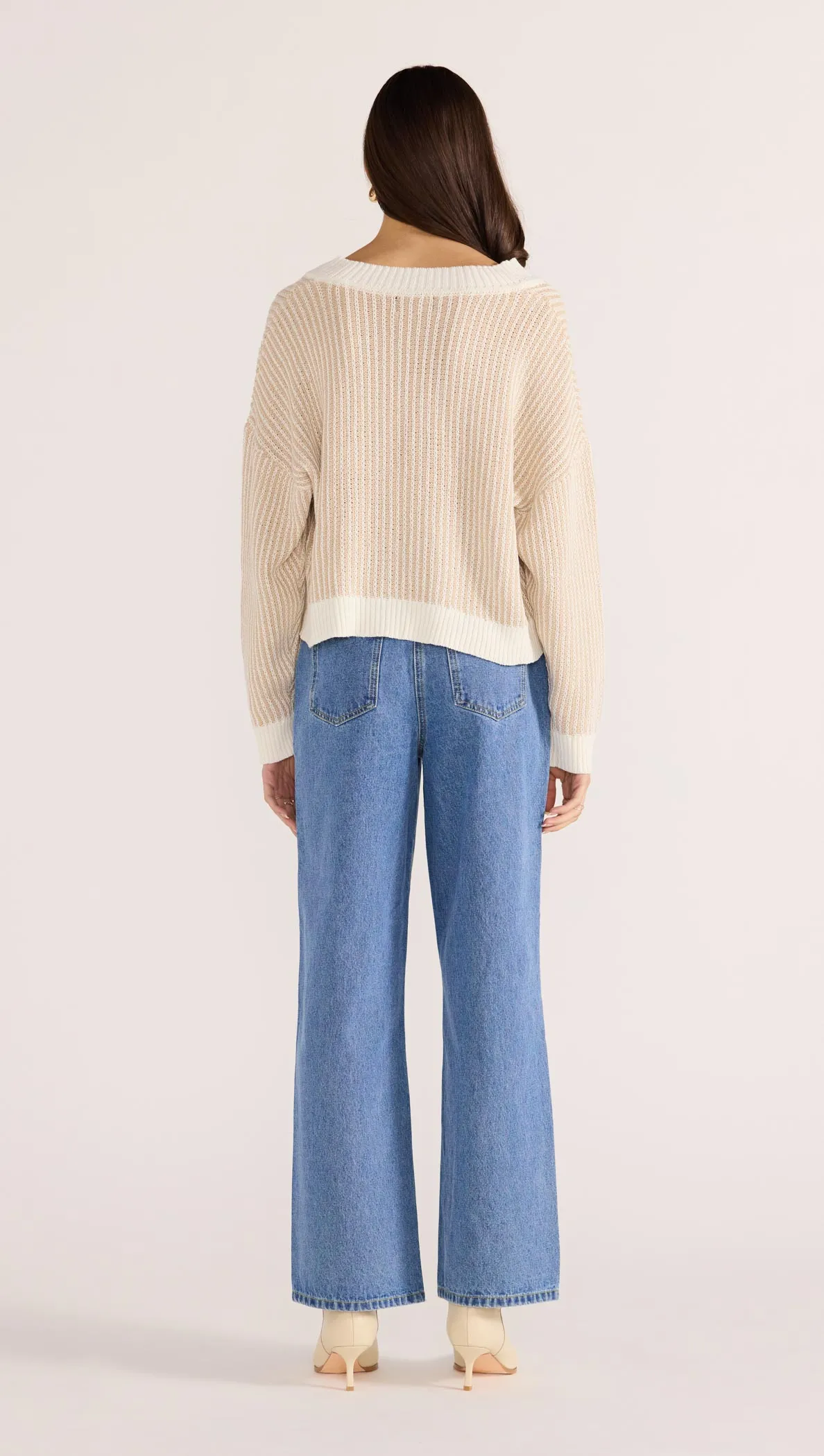 Megan V-Neck Sweater - Image 5