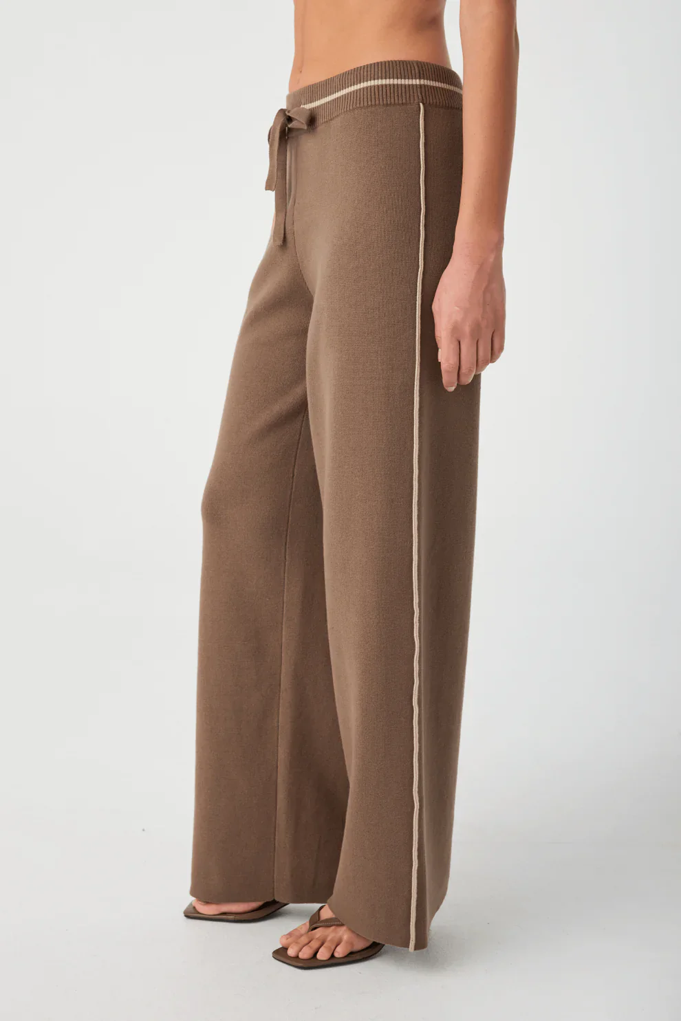 Milan Track Pant - Cacao - Image 2