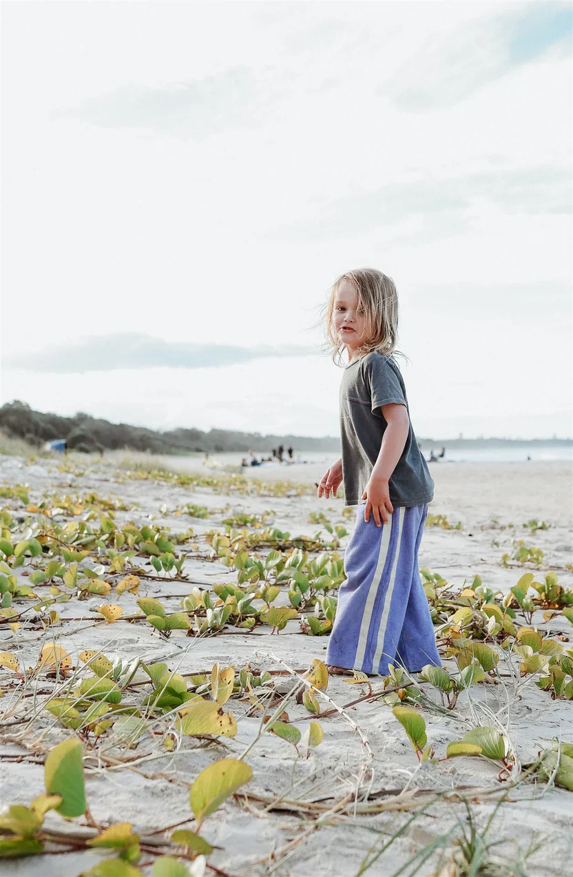 Mini Terry Pant - Lavender - Image 6