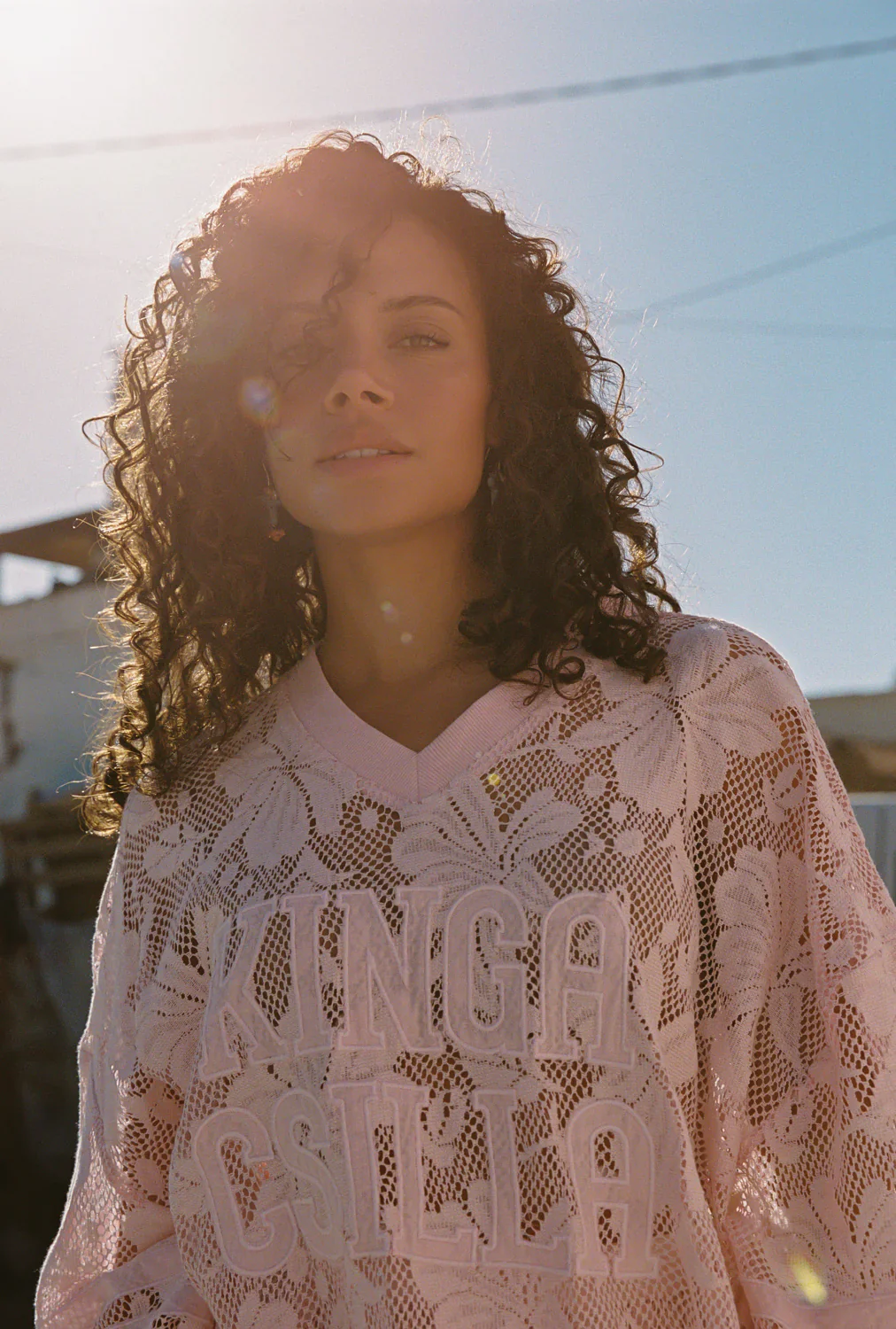 Nova Lace Onyx Tee - Image 4