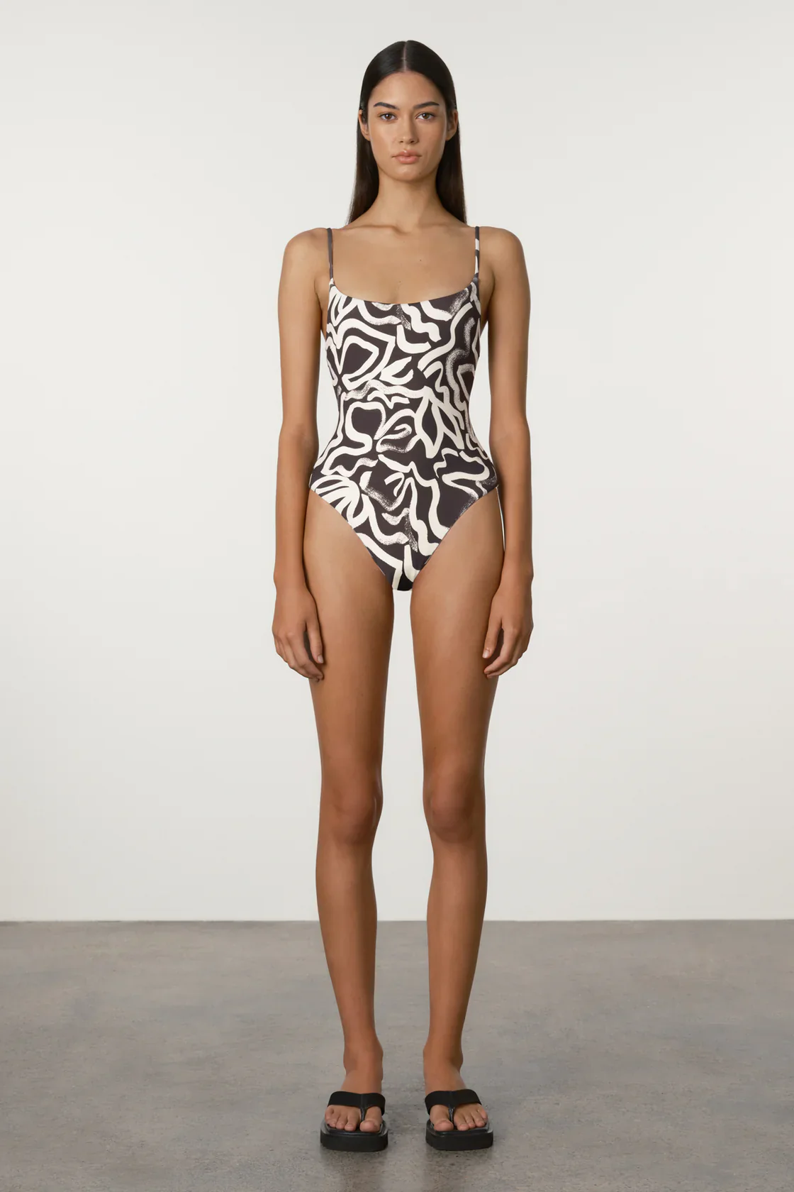 Paint Flower Reversible One Piece - Image 3