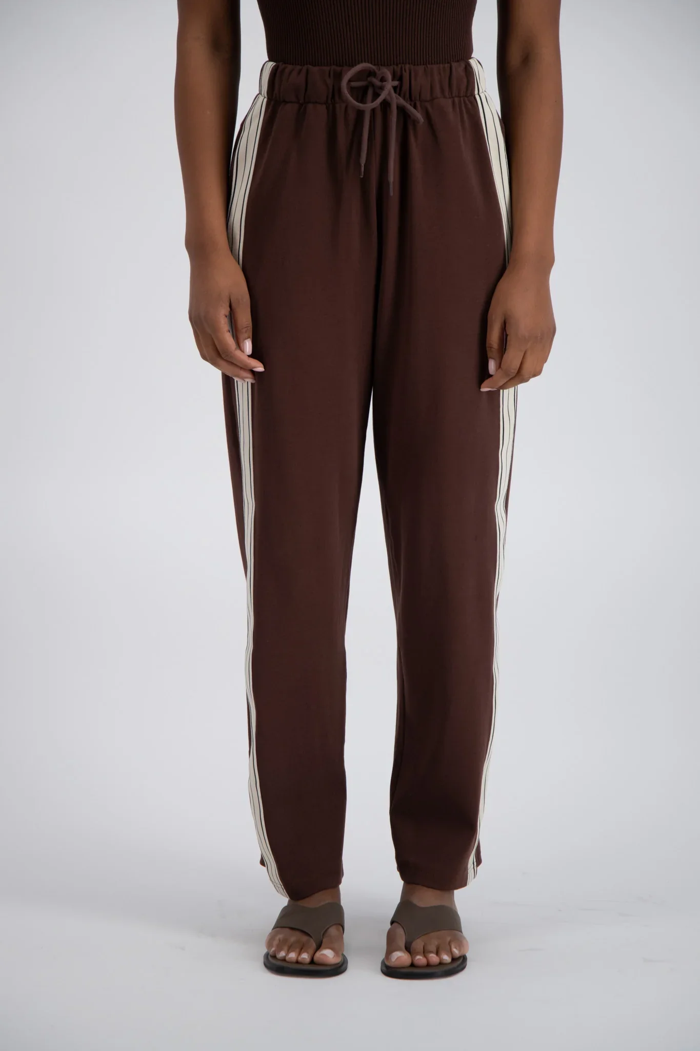 Panarea Trackpant - Brown - Image 5
