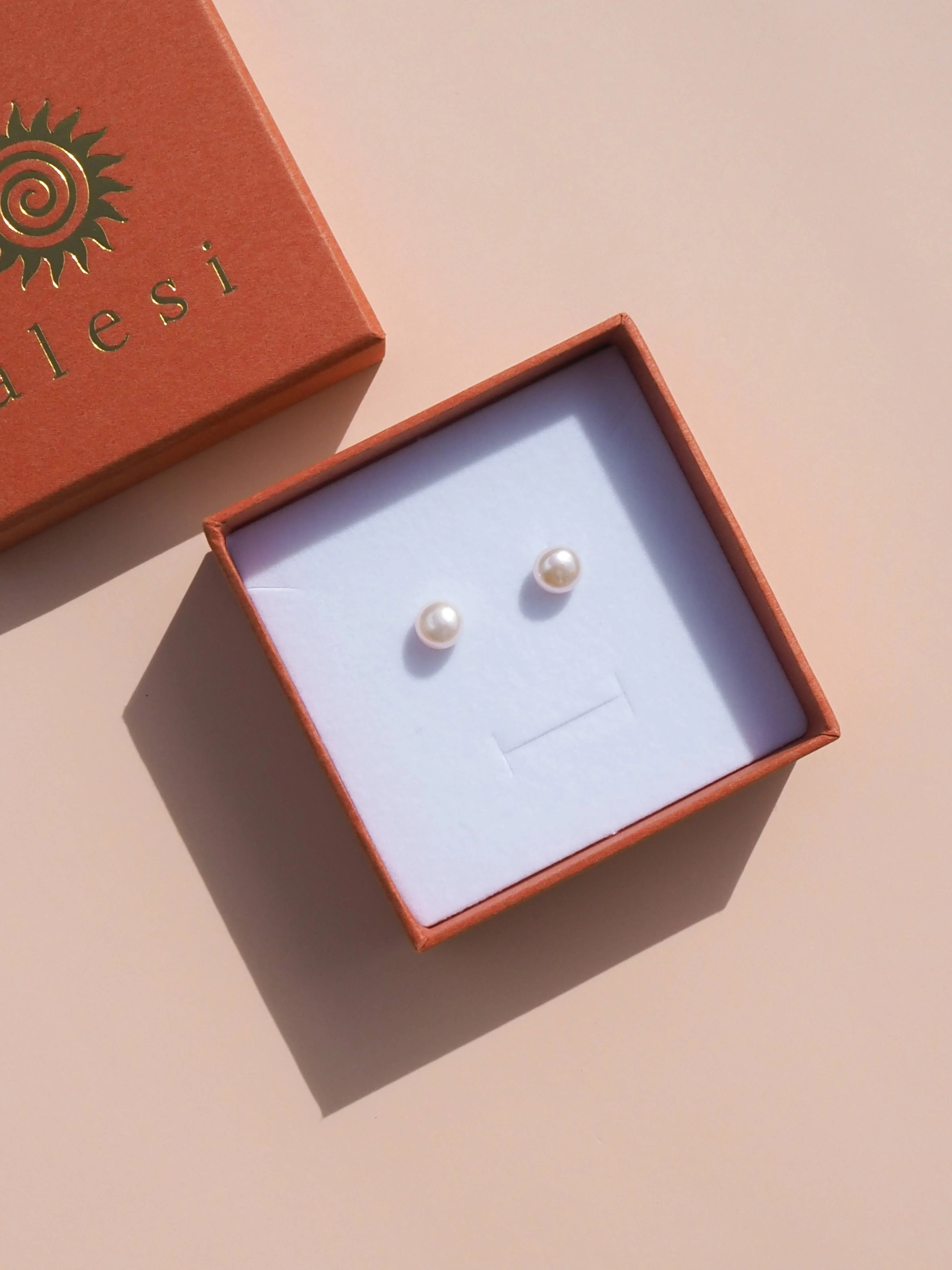 Pearl Studs 925 Sterling Silver - Image 2