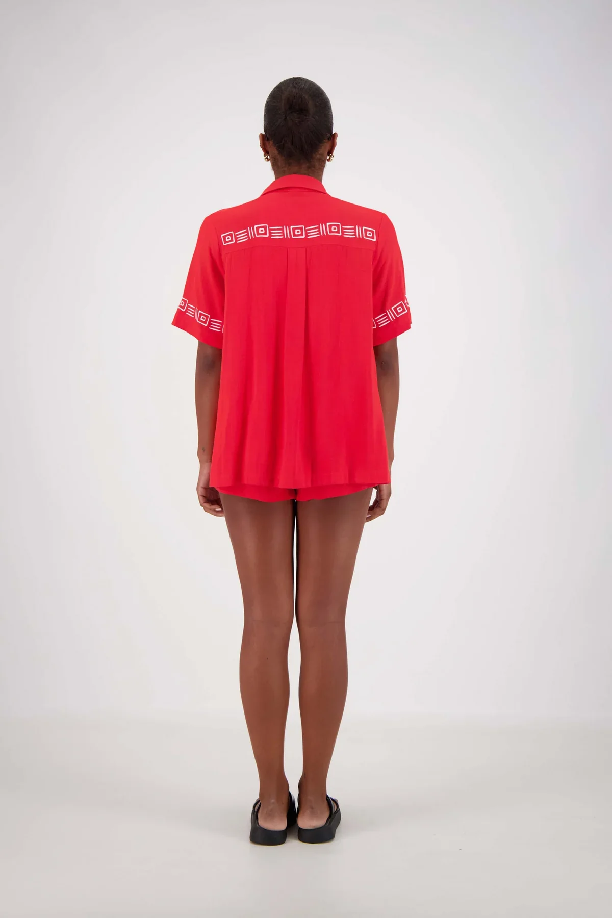 Rosetta Shirt Red - Image 2
