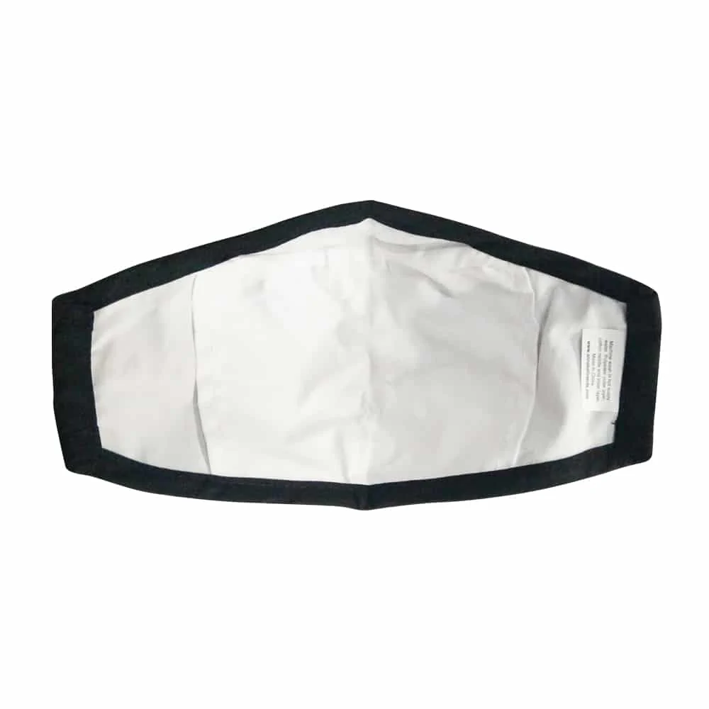 Small/Kids Face Mask - Shaped - Gingham Pink - Image 4