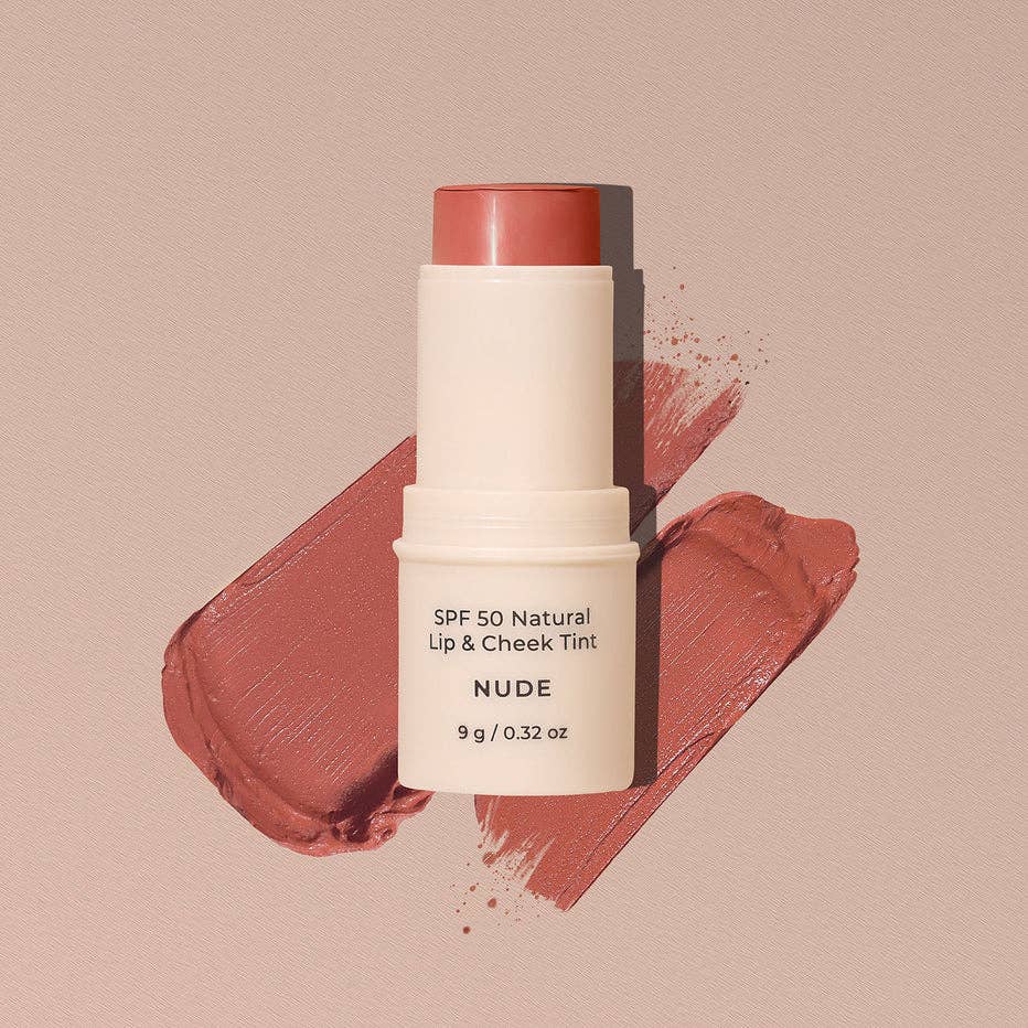SPF 50 Natural Lip & Cheek Tint: Rose - Image 6