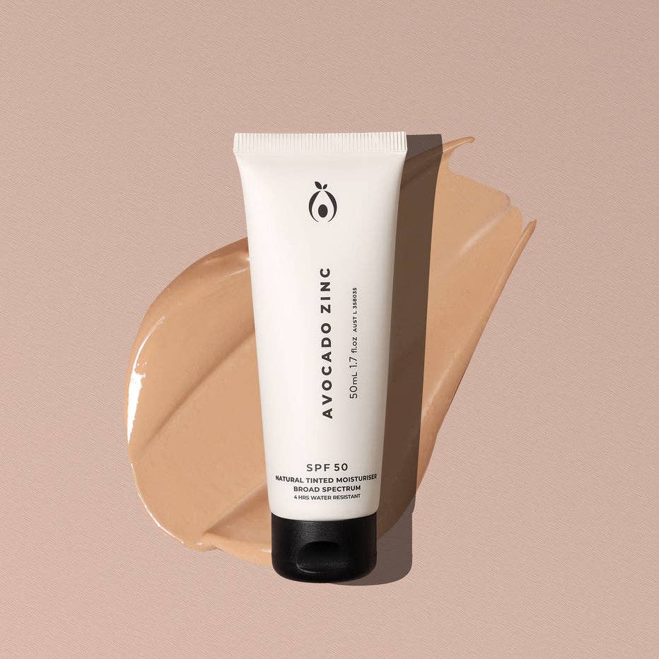 SPF 50 Natural Tinted Moisturiser: Medium-Dark - Image 6