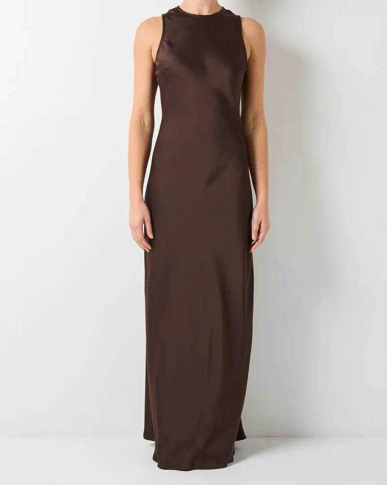 Stockholm Dress - Chocolate - Image 5