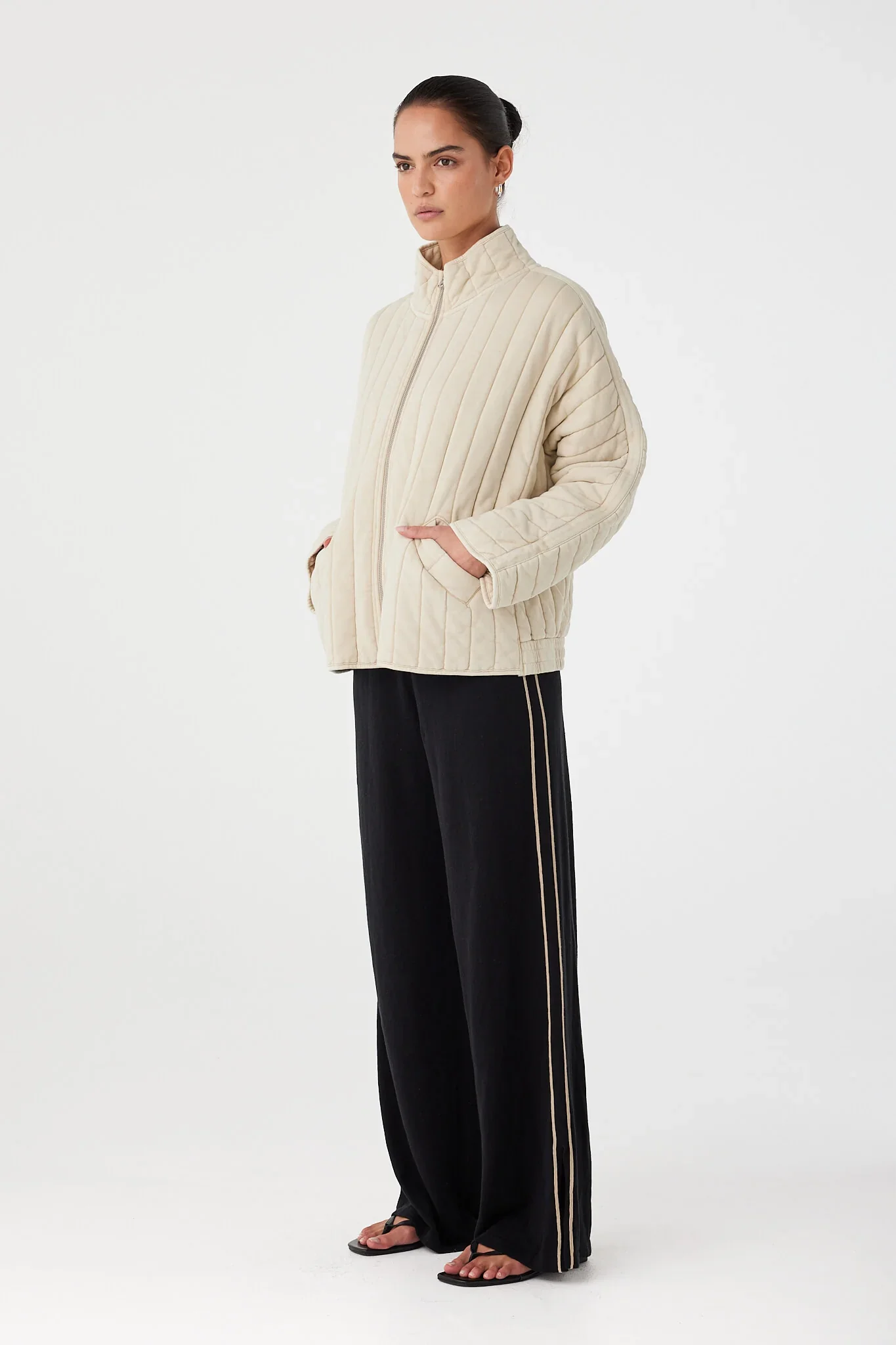 Tessa Jacket - Sand - Image 3