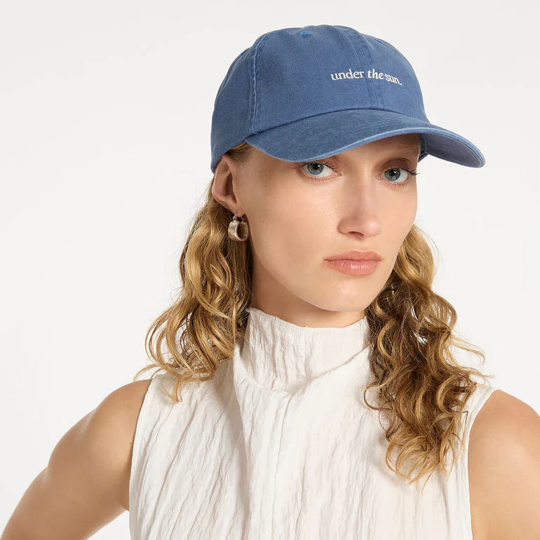 Under The Sun Cap - French Blue - Image 4