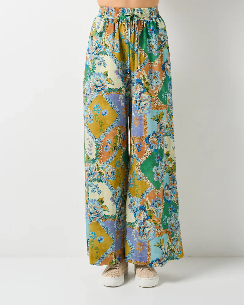 Vermont Pant - Peony Patchwork - Image 3