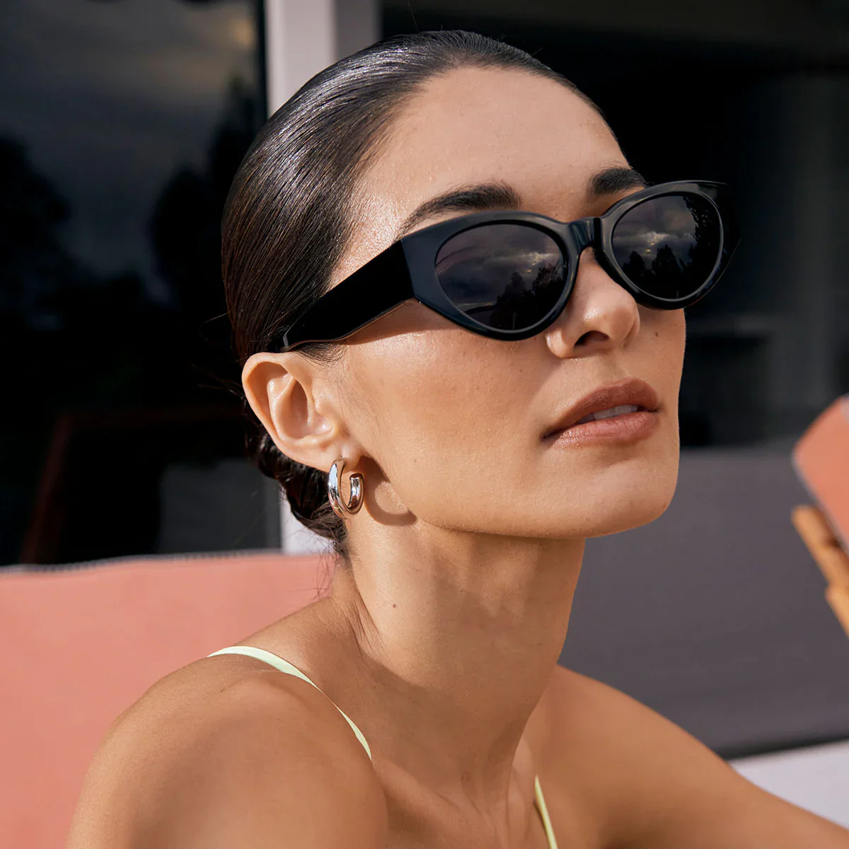 Visceral Sunglasses- Black - Image 4
